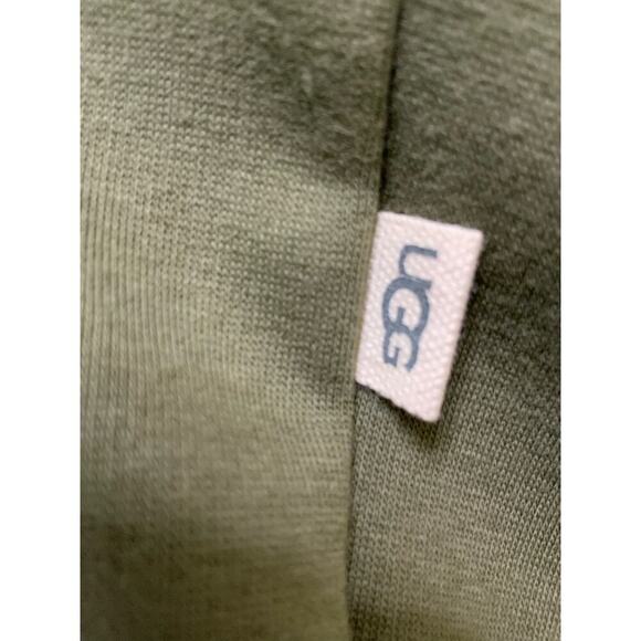 UGG Jogger Fleece Sweat Pants Women's Size Small Drawstring Pockets Green NWT - Picture 11 of 12